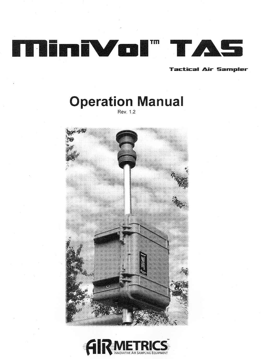 MiniVol TAS Manual